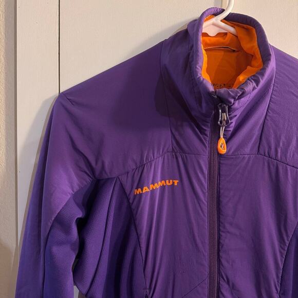 Mammut Women’s Eigerjoch In Hybrid Jacket Purple Polartec Alpha Size XS - Picture 6 of 11